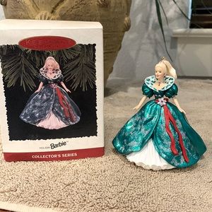 Vintage 1995 Holiday Barbie Hallmark Keepsake Ornament